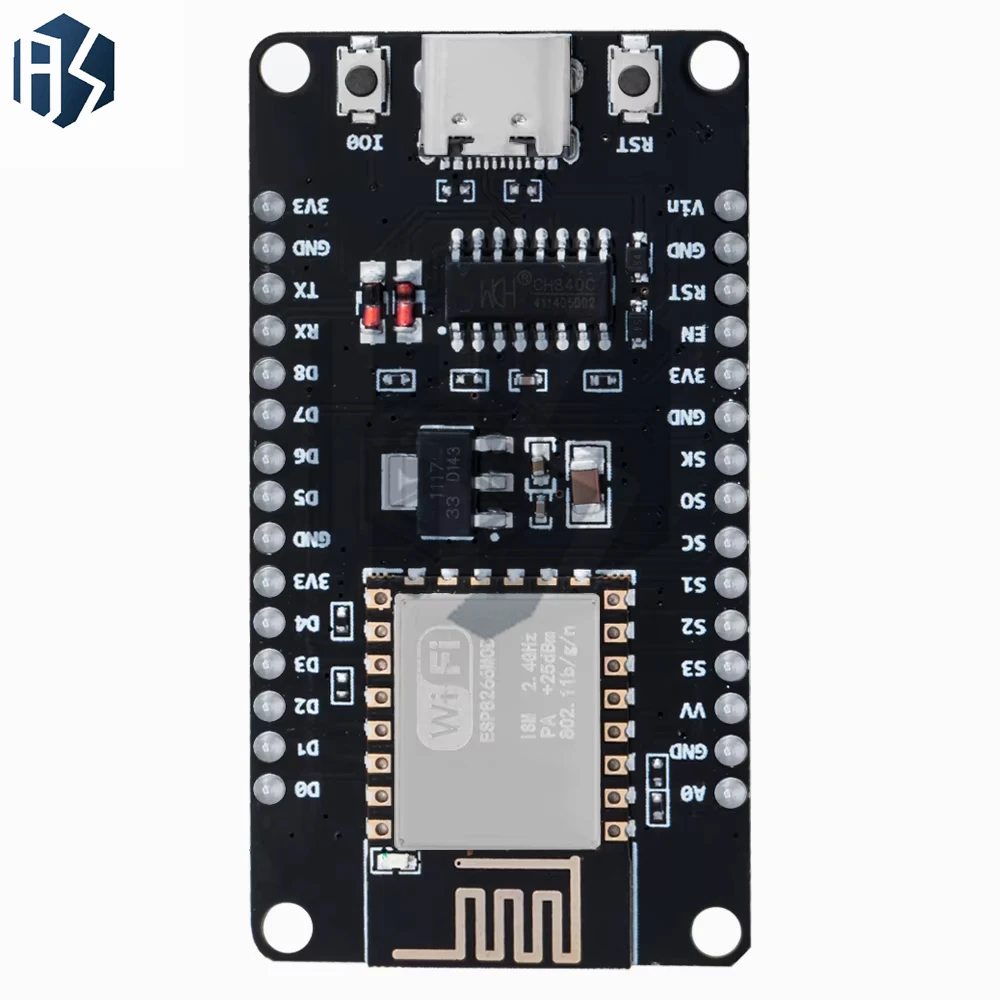 ESP8266 NodeMcu V3/V2/V2.1 WiFi-Board - ESP-12E/12F – Bild 5