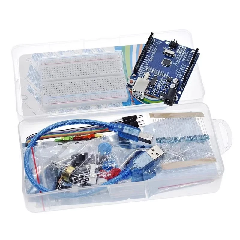 Basic Starter Kit für Arduino Uno Set R3 DIY Kit - R3 Board/Breadboard – Bild 3