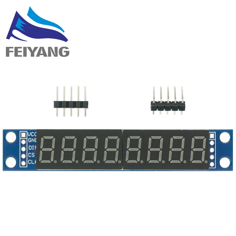 TM1637 4 Bits/TM1638/MAX7219 8-Bit-Digital-LED-Anzeigemodul 7 Segment – Bild 5