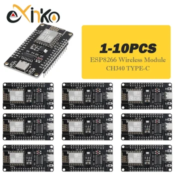 NodeMCU V3 ESP8266 ESP-12E WIFI Development Board CH340G Quadratische Tafel Lötstift Micro-USB-Schnittstelle