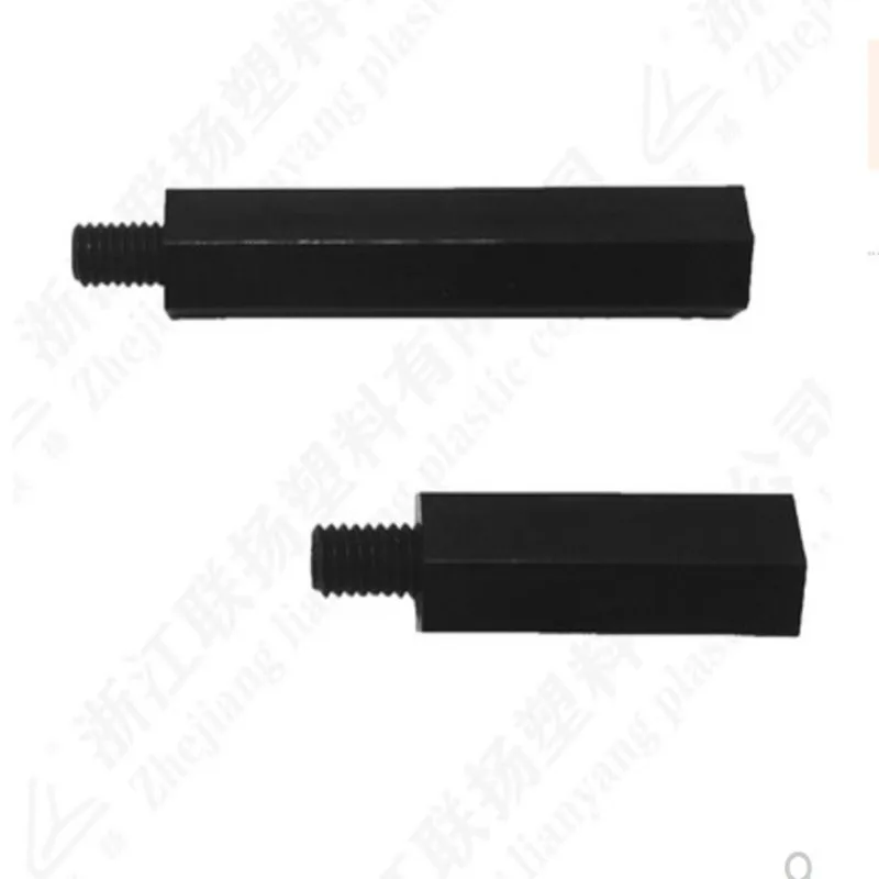 Nylon-Abstandshalter M2 M2,5 M3 M4*L+6, männlich zu weiblich – Bild 2
