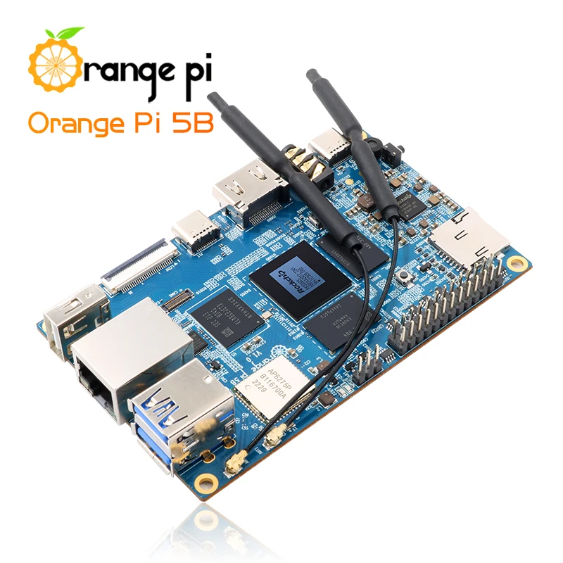 Orange Pi 5B 4 GB RAM 32 GB eMMC RK3588S 8 Core Gigabit Ethernet Wifi6 – Bild 6