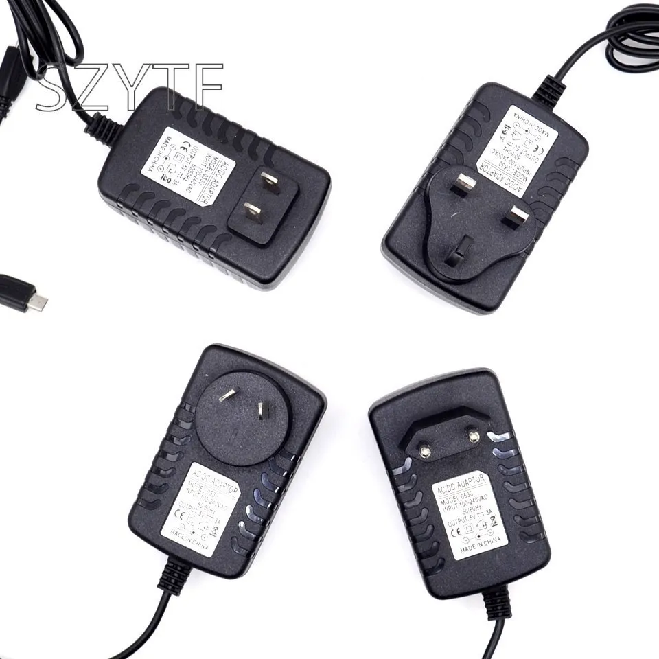Power Micro USB Versorgung 5V3A mit Schalter Micro USB Adapter – Bild 2