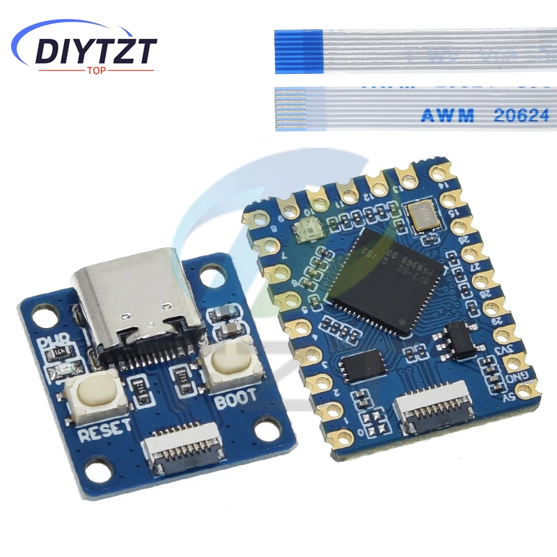 DIYTZT 1/5PCS RP2040-Tiny Development Board Modul RP2040 für ZERO – Bild 3