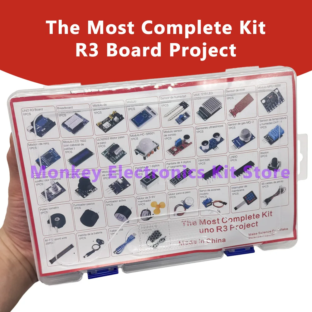 Das Umfangreichste Lernset für Arduino Uno-R3 Board Programmierprojekt – Bild 3