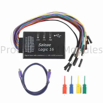 Saleae Logic USB Logikanalysator Multi-System für Version, Abtastrate 100M, 16 Kanäle Instrumente