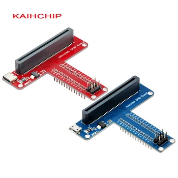 Micro:bit Extension Board T Typ GPIO Board mit 5V und 3,3V Ausgang für Micro:bit STEM Programmierung