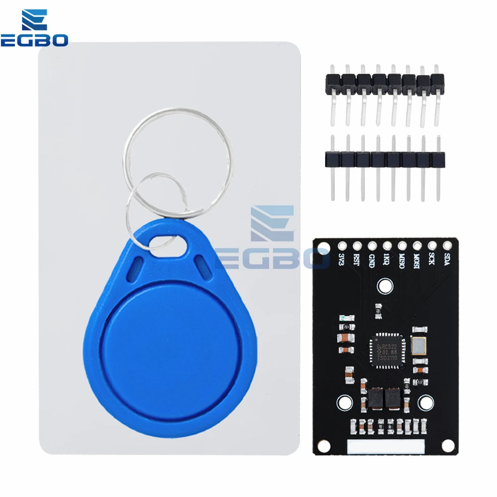 RFID-Modul RC522 Mini-Kits S50 13,56 MHz 6cm mit Tags SPI Schreiben – Bild 5