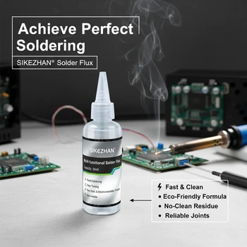 30ml Flüssiges Lötflussmittel Ungiftiges Schweißflussmittel für PCB BGA SMD Handy-Reparatur Stark Aktivierend