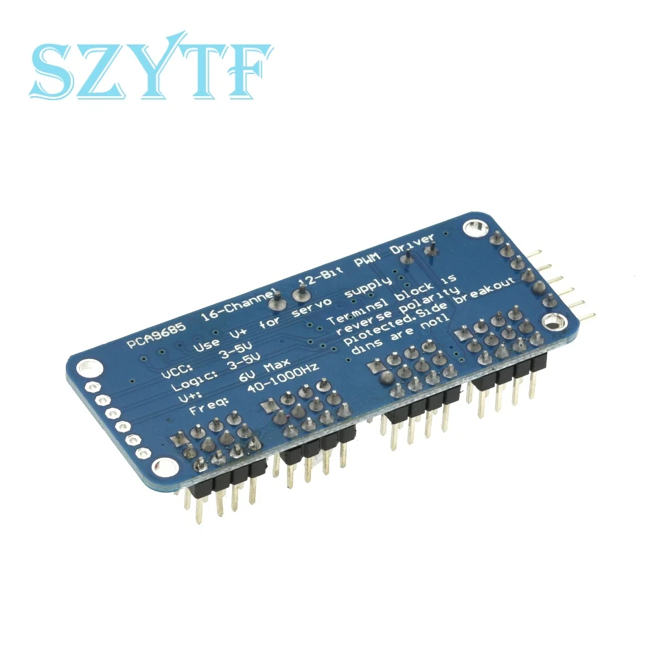 PCA9685 16-Kanal 12-Bit PWM-Servo-Treibermodul I2C-Schnittstelle – Bild 5