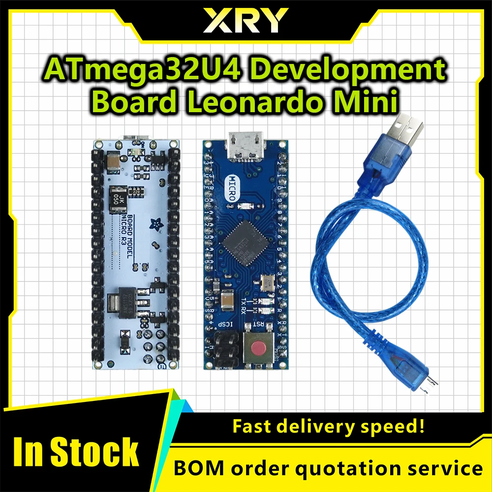 ATmega32u4 5V 16Mhz Erweiterungsplatine Modul für Arduino Micro Kompatibel mit Nano Ersatz für Pro Mini
