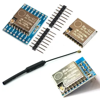 433MHZ SX1278 LoRa Modul 433M 10KM Ra-02 Drahtlose Spread Spectrum Übertragung Bord 2,4G IPX Antenne für smart