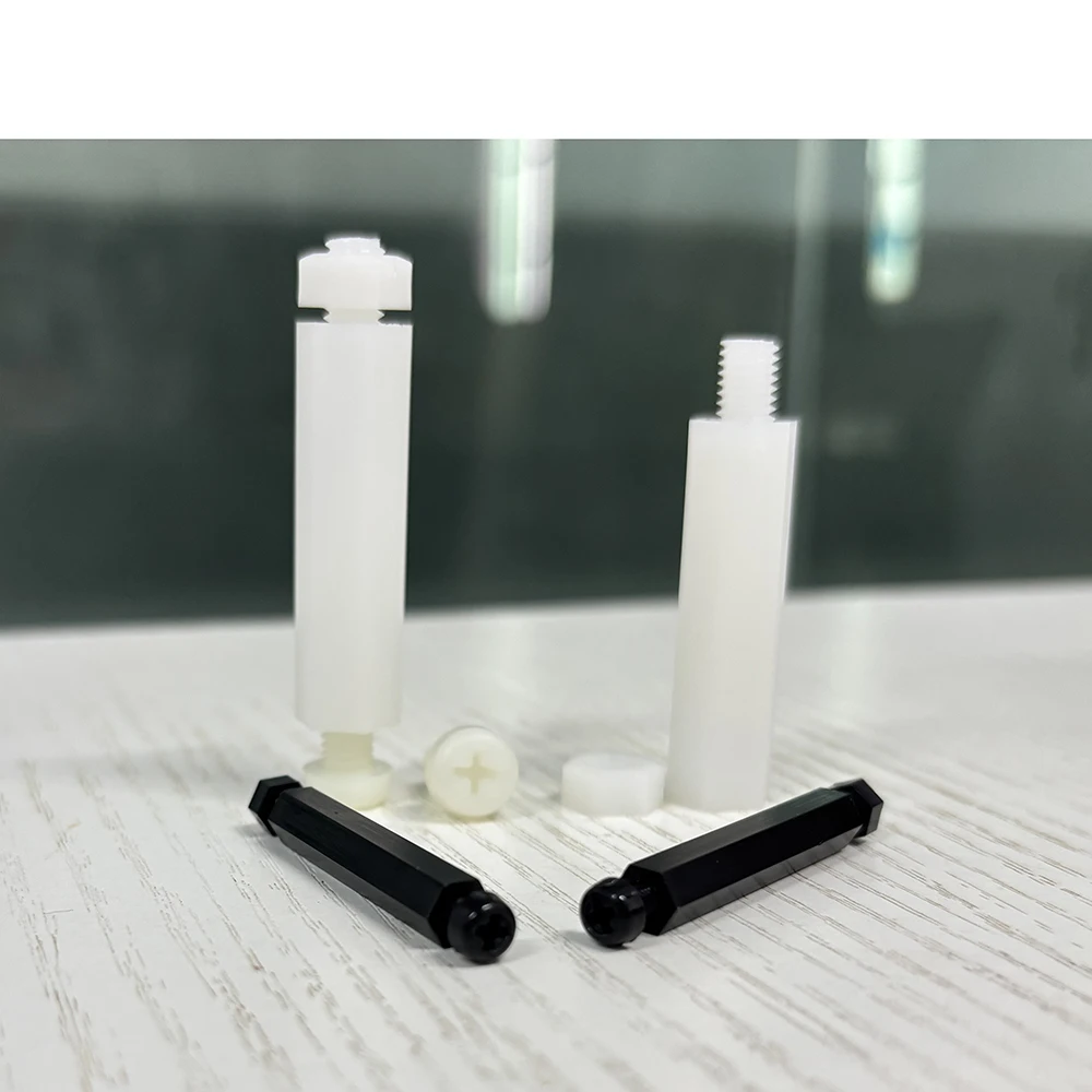 M2 M2,5 M3 M4 M5 M6 Männlich Weiblich Hex Nylon Standoff Motherboard Spacer Säule Rack Abstand Schraube Mutter