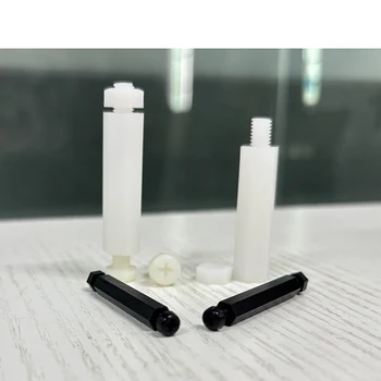 M2 M2,5 M3 M4 M5 M6 Männlich Weiblich Hex Nylon Standoff Motherboard Spacer Säule Rack Abstand Schraube Mutter