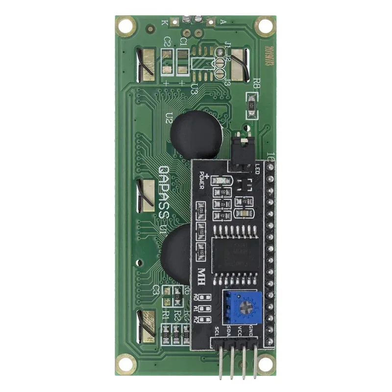LCD1602 I2C LCD-Modul Blauer / Gelbgrüner Bildschirm 16x2 Zeichen – Bild 5