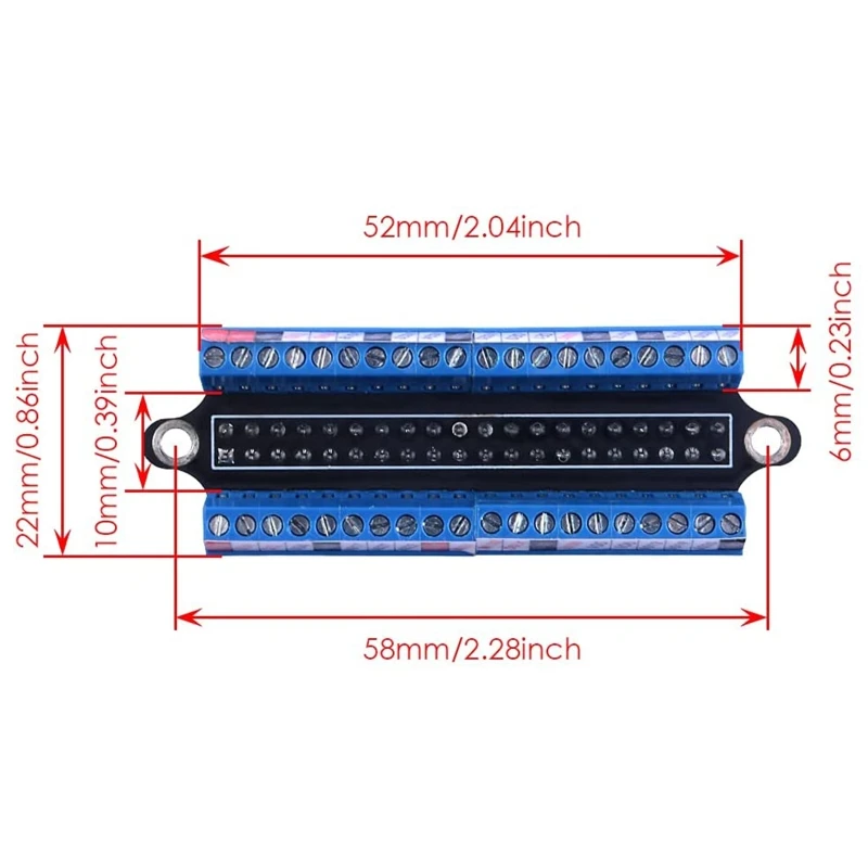 Ultra-Kleine RPi GPIO Terminal Block Breakout Board Modul – Bild 6