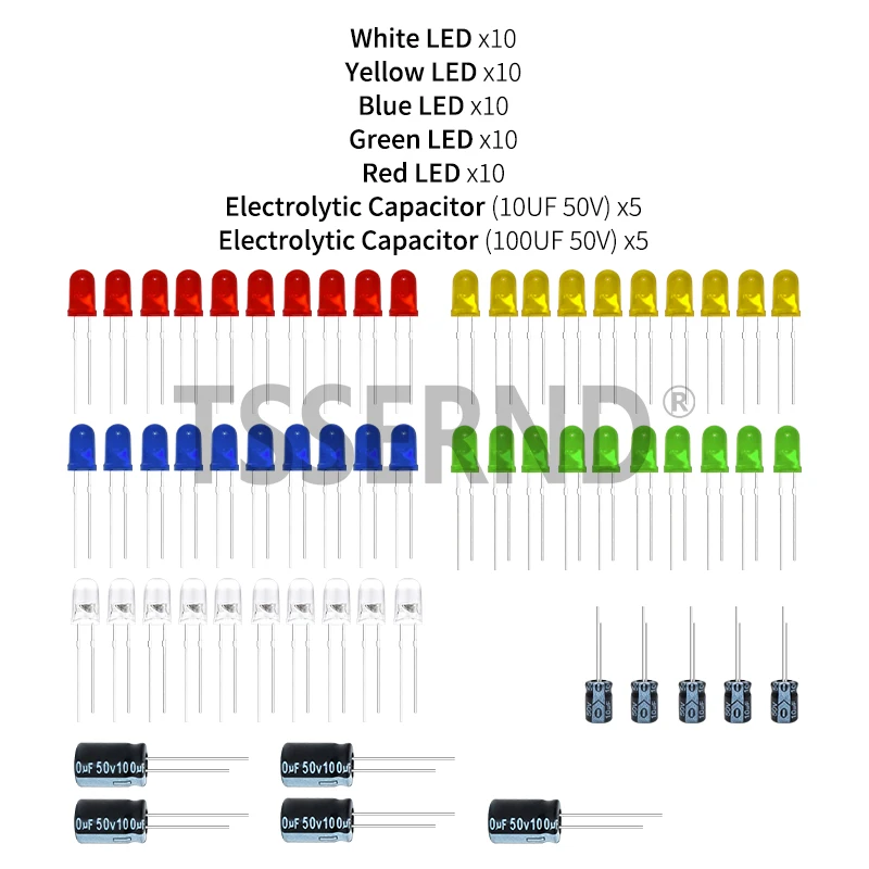 Elektronische Komponenten Basic Starter Kit für Arduino UNO MEGA2560 – Bild 3
