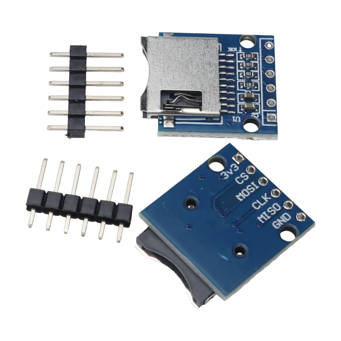 Micro-SD-Kartenleser-Modul SPI 3,3V mit Pegelwandler für Arduino ESP32 – Bild 5