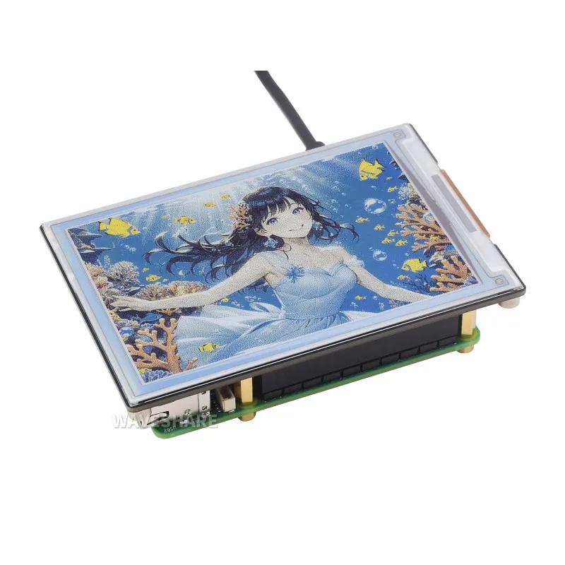 Waveshare 4-Zoll E Ink Spectra 6 (E6) Vollfarbiges E-Paper-Display – Bild 5