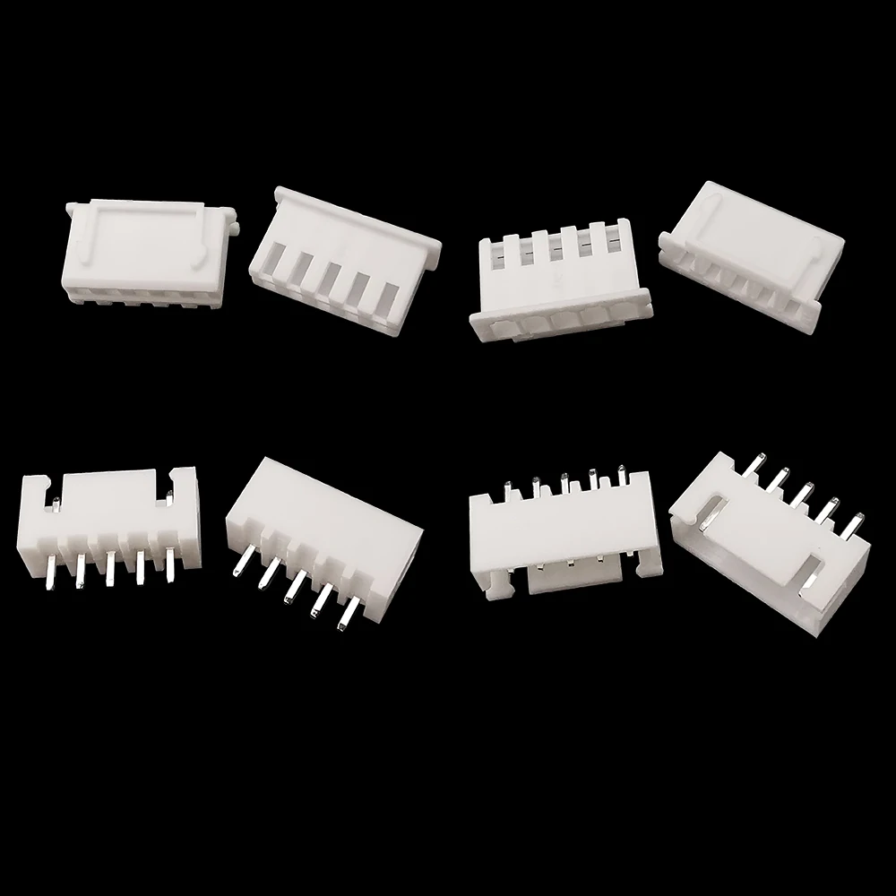 JST XH 2,54 2/3/4/5Pin Männlich Weiblich Material Stecker (100 Stück) – Bild 5