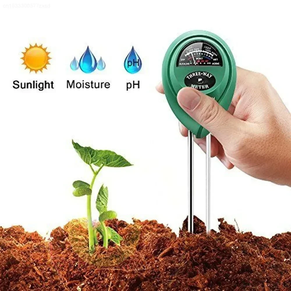 Bodenfeuchtesensor, Feuchtigkeitsmesser für Außenbereich, Blumen – Bild 3
