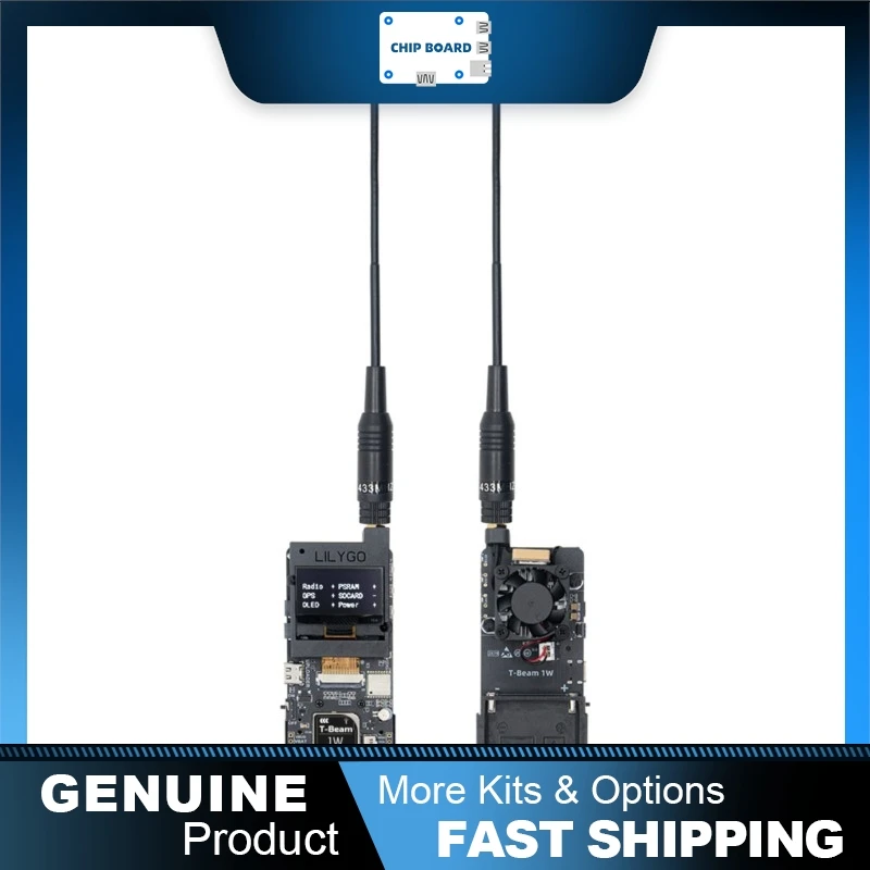 T-Beam 1W ESP32-S3 LoRa SX1262 (830-945MHz) Modul mit 1,3-Zoll-OLED und GPS, kompatibel mit F550-Akku