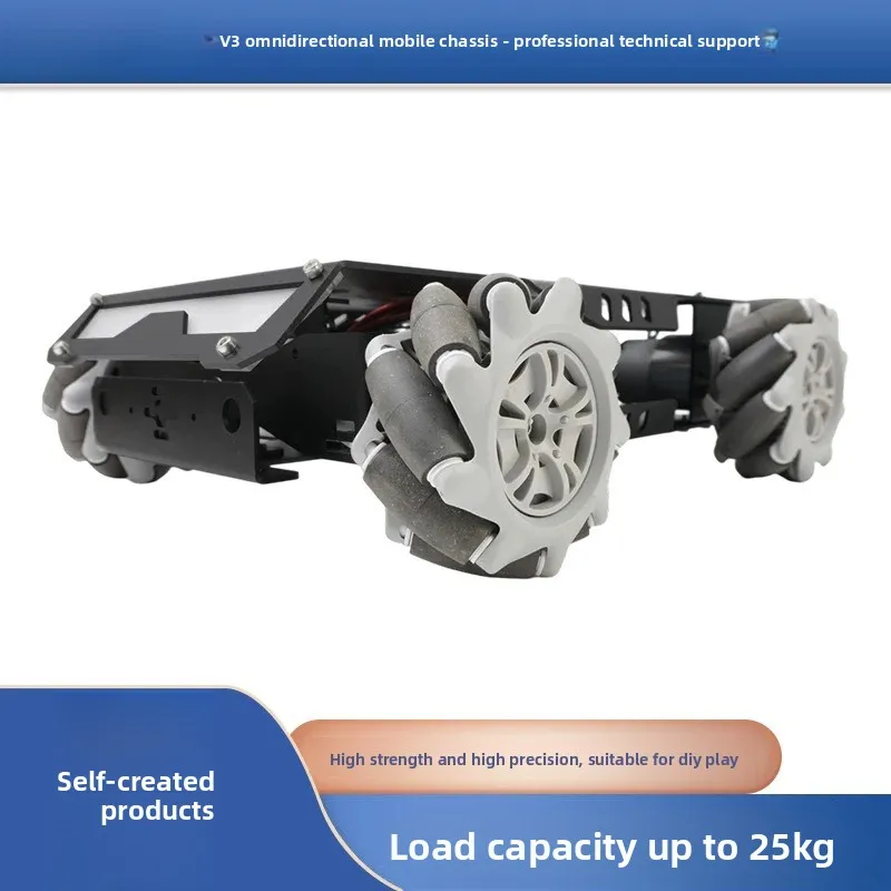 V3 Mecanum Wheel Smart Car Robot - Version aus Aluminiumlegierung – Bild 4