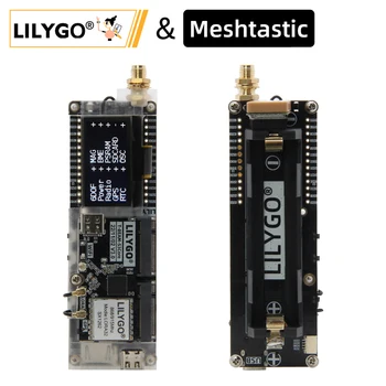 Lilygo ® Meshtastic T-Beam Esp32-s3 Entwicklungsboard Sx1262 Lora Modul 433/868/915 MHz GPS Wifi 1,3 Zoll Oled