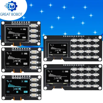 0,96 /1,3 Zoll OLED-Display SSD1106 SSD1315 mit 4x4-Tastatur 16P-Tasten-Displaymodul Bildschirmmodul