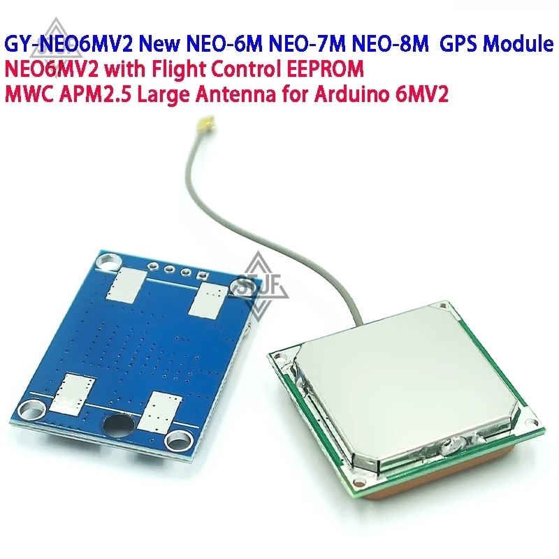 GY-NEO6MV2 Neues NEO-6M NEO-7M NEO-8M GPS-Modul NEO6MV2 mit Flugsteuerung EEPROM MWC APM2.5 Große Antenne