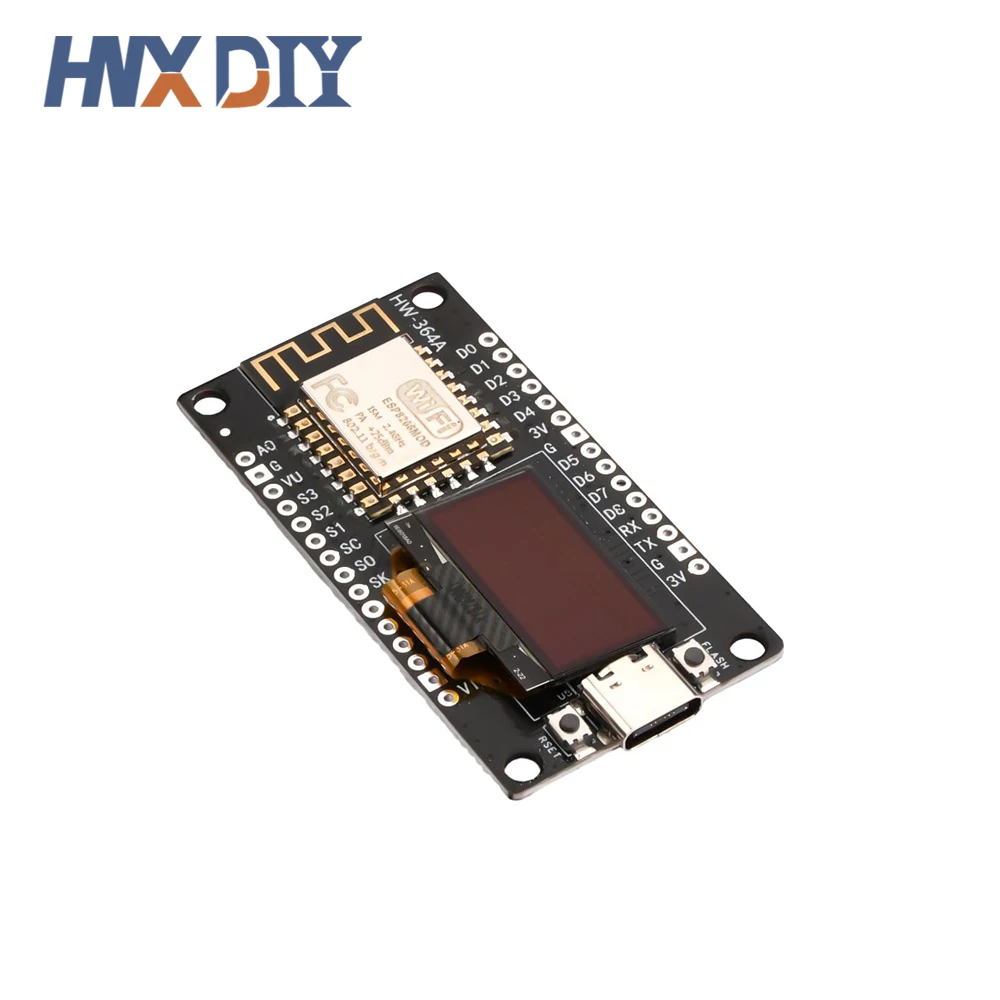 Nodemcu esp8266 v3 Entwicklungs board mit 0,96 Zoll oled Display ch340 – Bild 5