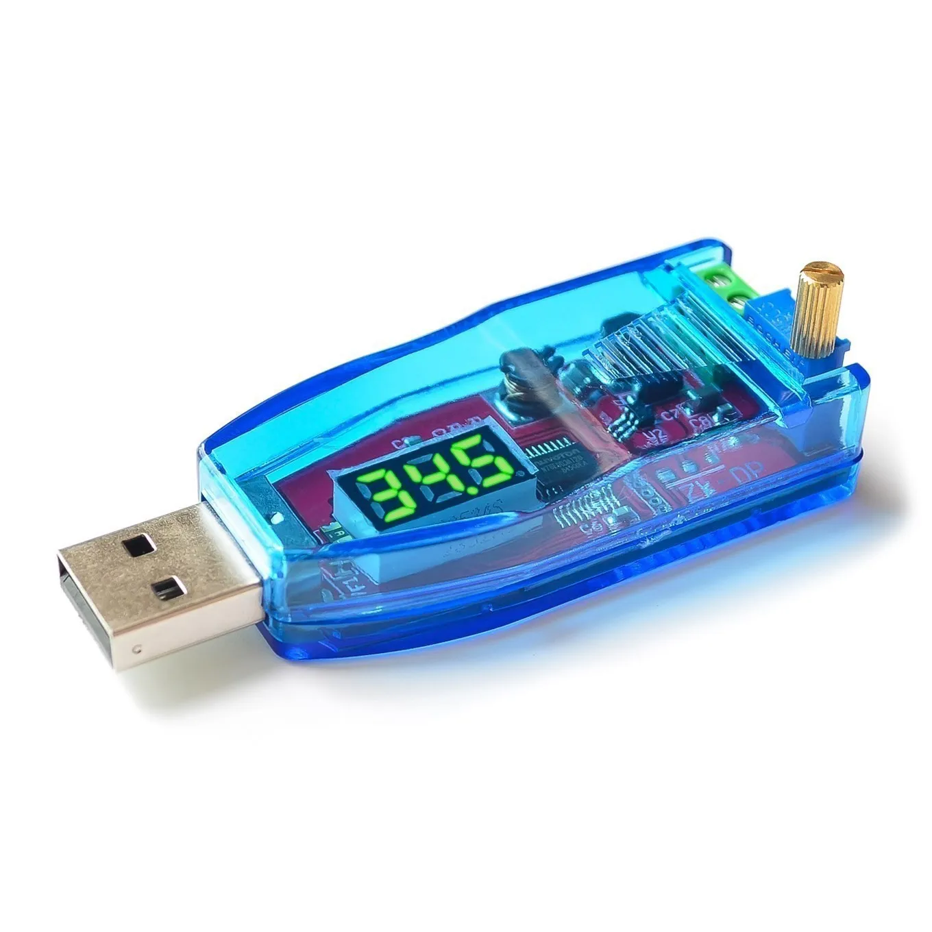 DC-DC 5V bis 3,3V 9V 12V 24V USB Step UP/Down Netzteilmodul Einstellbarer Boost Buck Converter Out DC 1,0V-24V