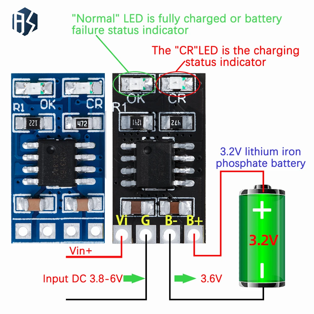 MPPT Solarladeregler 1 A 3,2 V 3,7 V 18650 LiPo Li-Ion Lithium – Bild 6