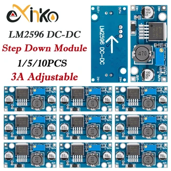 Einstellbarer Ausgang LM2596S Step Down Modul DC zu DC Buck Converter Spannungsregler Konvertierung