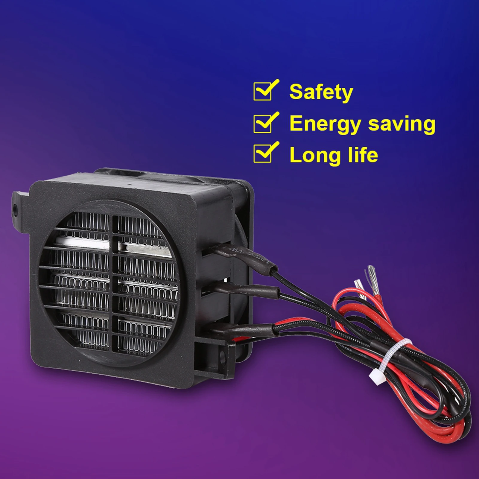 100w 12v energie sparende ptc Auto Lüfter Lufter hitzer Konstant temperatur Heizelement Heizungen Lufter