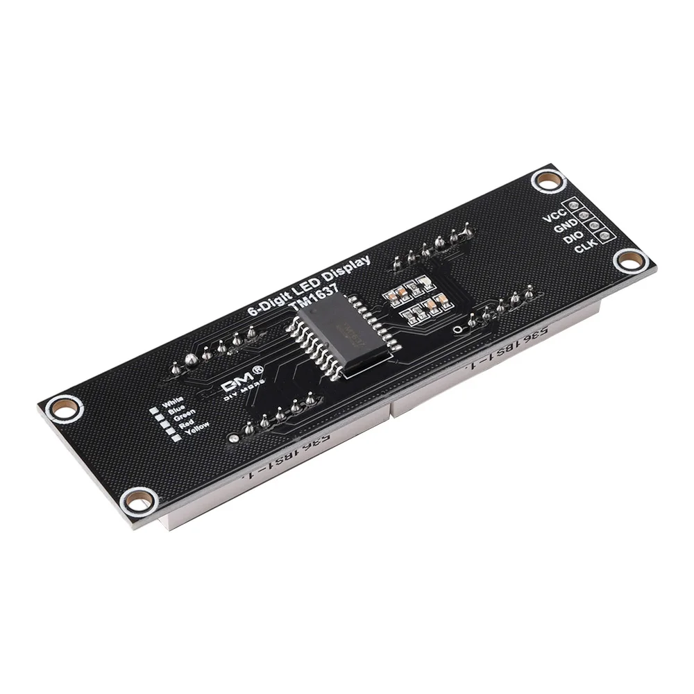 TM1637 0,5 Zoll LED-Display Segment 6-stellige Uhr – Bild 6