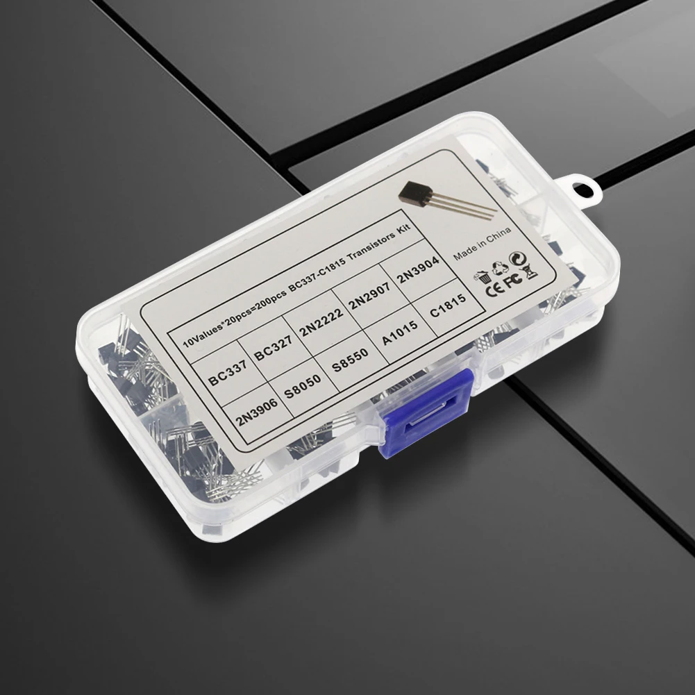 Transistor-Kit-Sortimentskasten, 10 Werte, TO-92 2N2222 2N2907 2N3904 – Bild 3