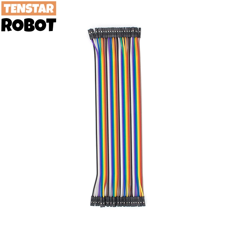 2,54 mm Dupont-Leitung, 20 cm, 10 cm, 40-polig, Stecker auf Stecker – Bild 5