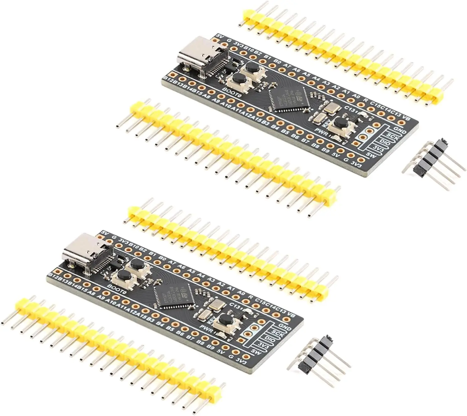 STM32F411CEU6 Entwicklungsboard STM32F4 Kernmodul Systemplatine Lernboard 100Mhz 128KB RAM 512KB ROM