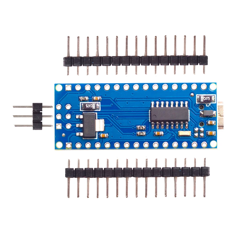 Typ-C / Micro USB CH340 Nano 3.0 ATmega328P Controller Board – Bild 4