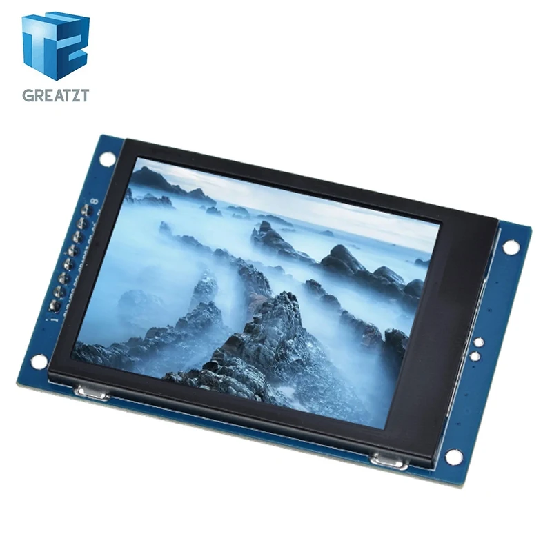 2,4 Zoll 240x320 SPI TFT LCD Serielles Port-Modul 5V/3,3V PCB-Adapter – Bild 5
