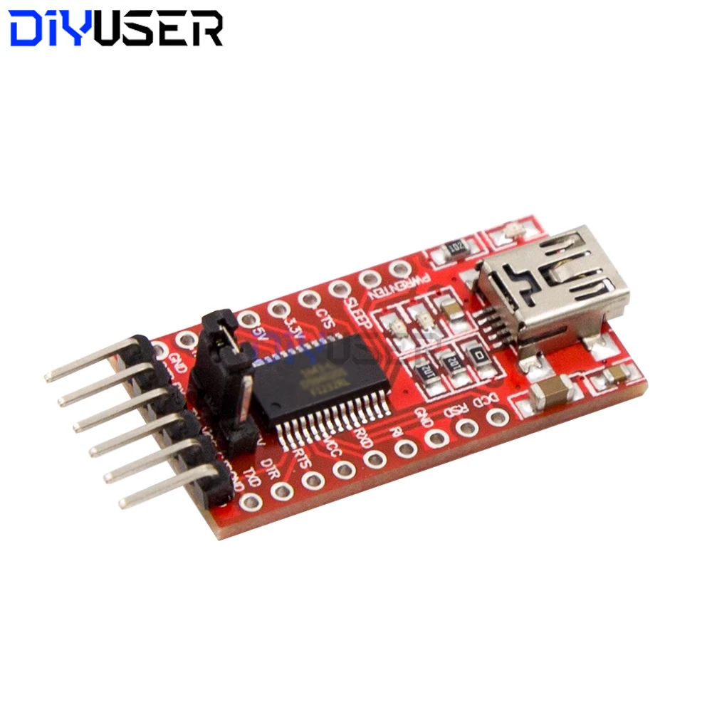 FT232RL USB zu TTL Serieller Konverter 3,3V/5V Dual-Spannung Pro Mini – Bild 5