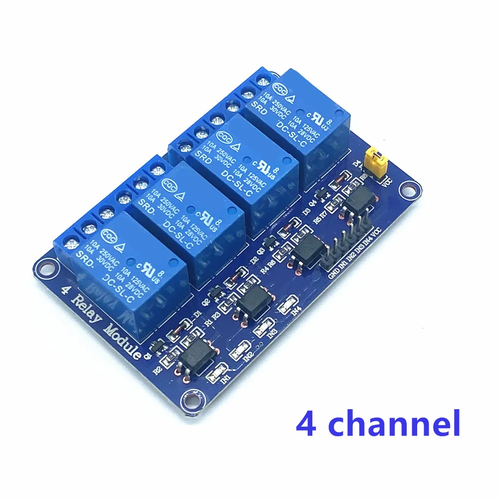 5V 12V1 2 4 6 8 Kanal Relaismodul mit Optokoppler Relaisausgang 1 2 4 – Bild 5