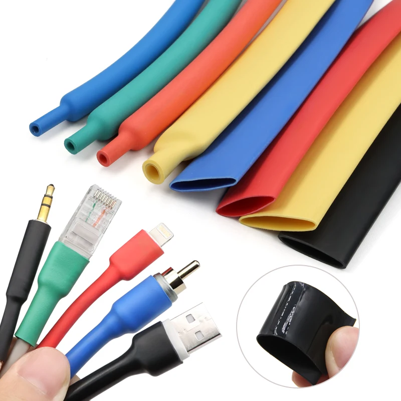 Schrumpfschlauch-Set mit Kleber, 73~400 Stück, 3:1/4:1 Schrumpfrate – Bild 4