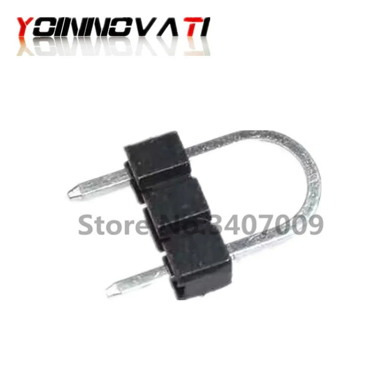 U Typ Jumper Pin Header 5,08mm Pitch Stecker einreihig 2 (100 Stück) – Bild 3