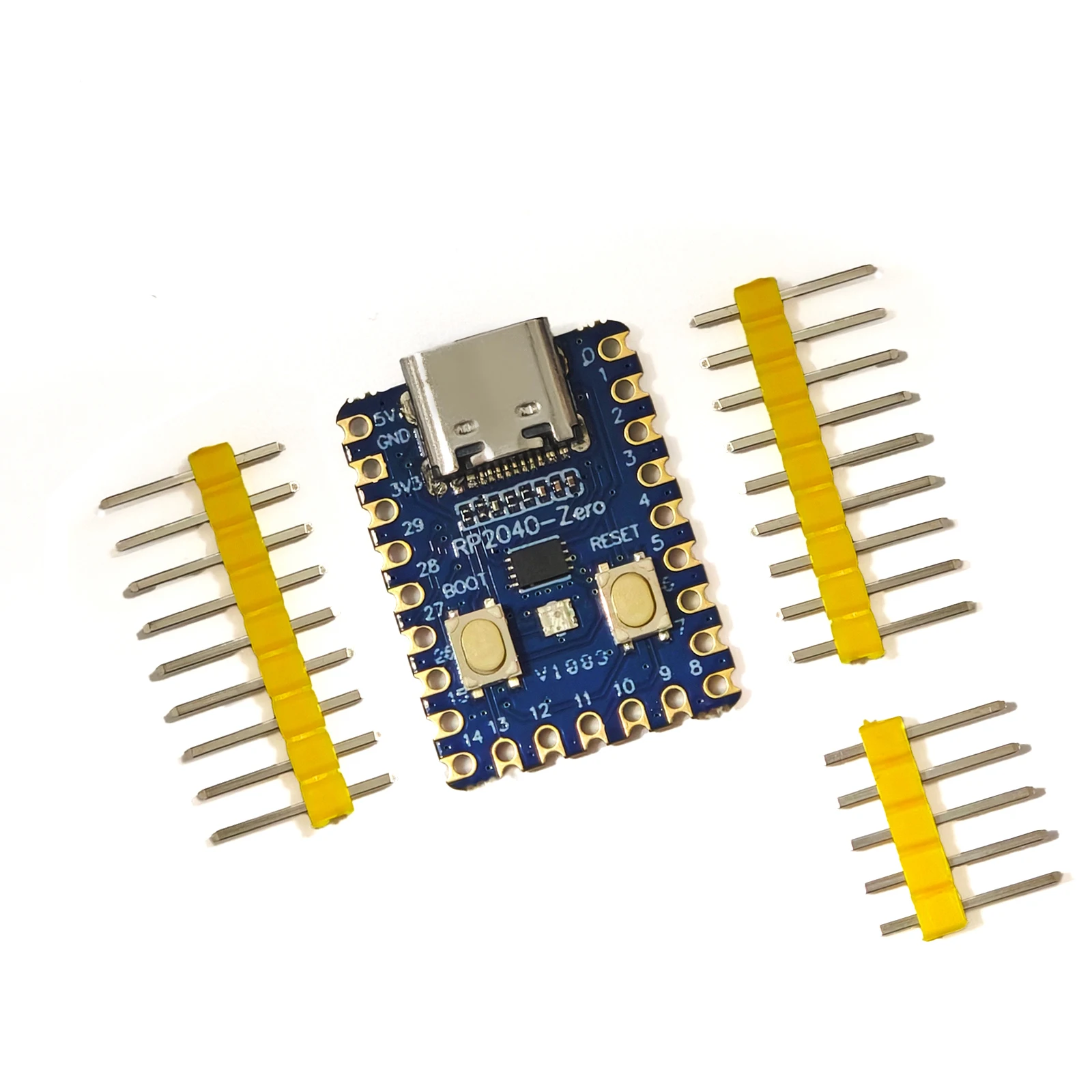RP2040-Zero Entwicklungsboard RP2040 Dual-Core Cortex M0+ Type-C 2MB Flash Mini MCU Board für Raspberry Pi