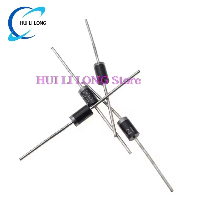 1N4007 4007 1A 1000V DO-41 Gleichrichterdiode IN4007 1n4007 – Bild 3