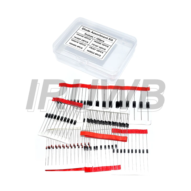 Gleichrichterdiode Schottky-Dioden-Kit 1N4007 1N4148 1N5408 1N5819 – Bild 4