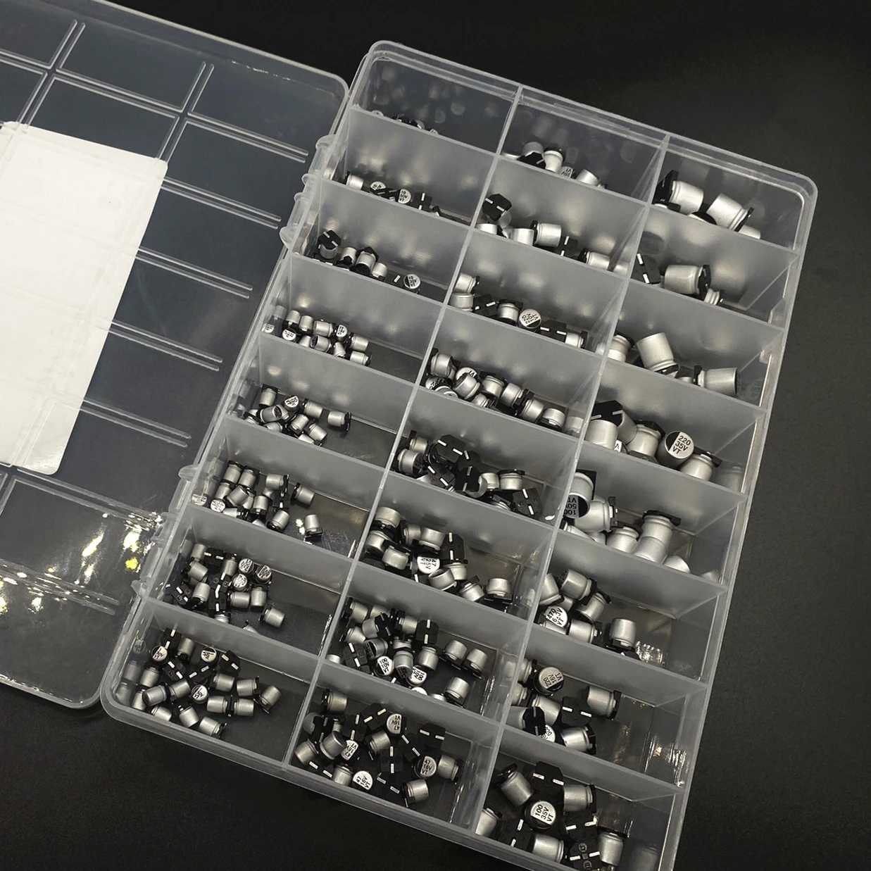 1uF-1000uF 24 Werte Assorted Kit Elektrolytkondensator SMD (400 Stück) – Bild 3