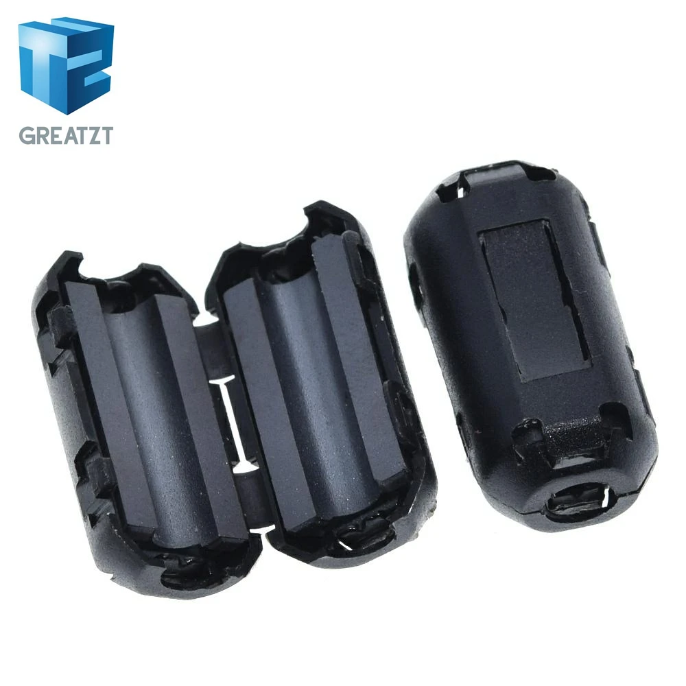 GREATZT 5mm Clip-Auf Ferrit Ring Core Noise Suppressor Für EMI RFI Clip Kabel Aktive Komponenten Filter
